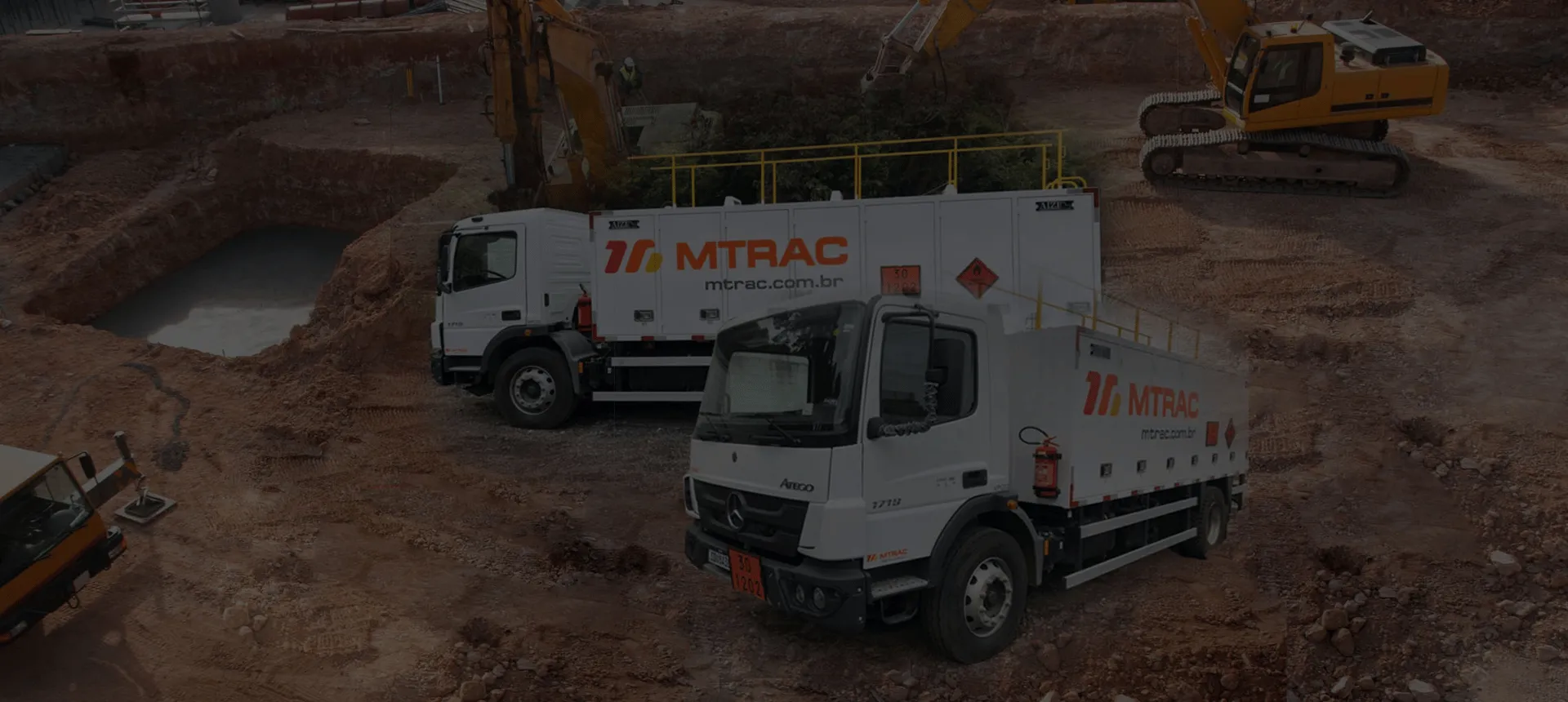 Mtrac Background Truck